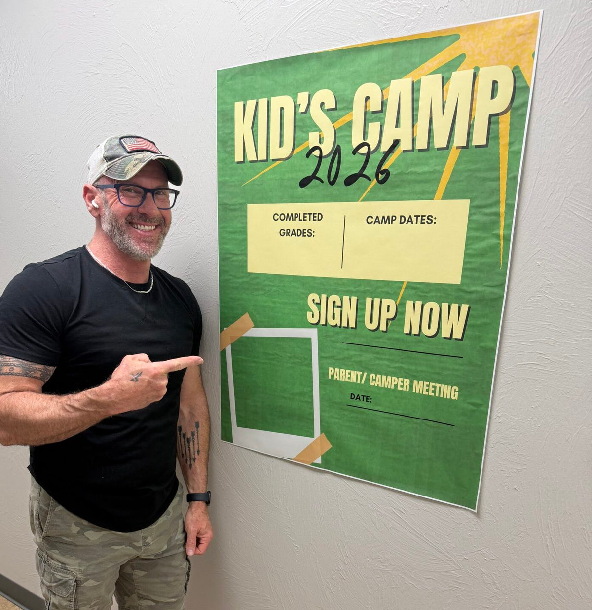 Camp Sign Up Poster image 0