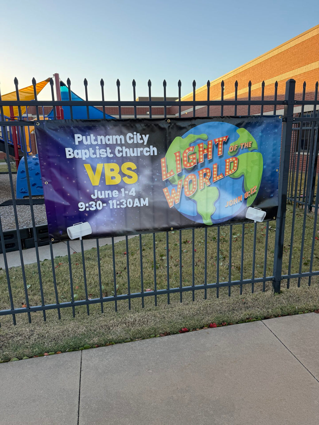 Outdoor Banner: Light of the World image 3