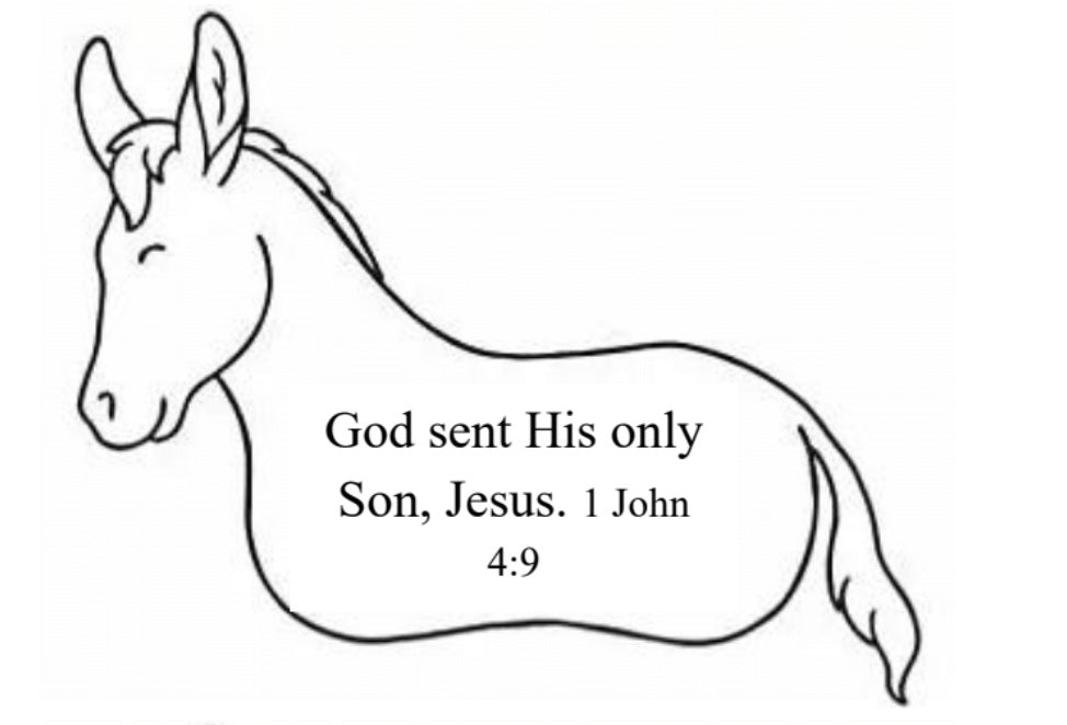 Palm Sunday Donkey Download image 0