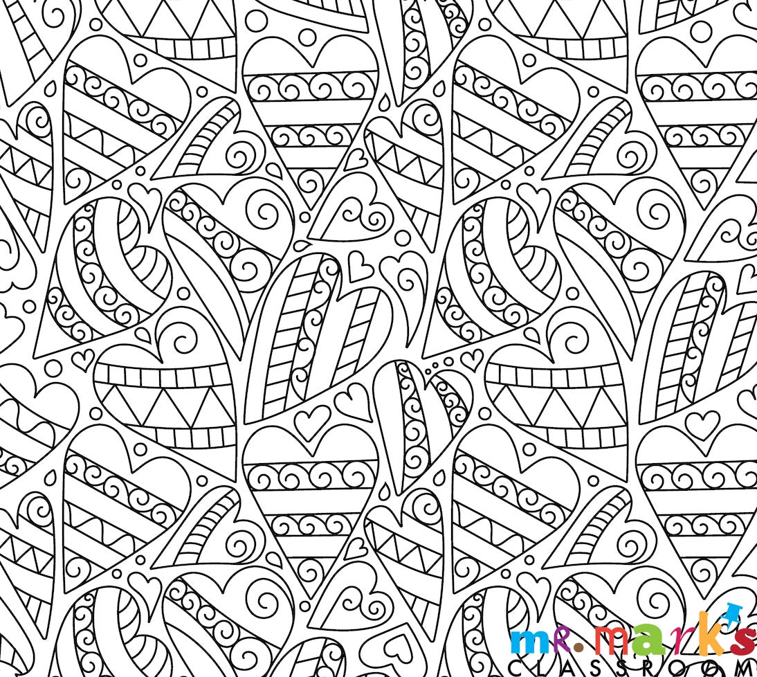 Grand Camp Doodle Art- Individuals - Hearts Collage image