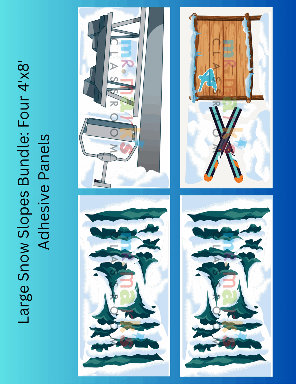 Large Snow Slopes Bundle image 1