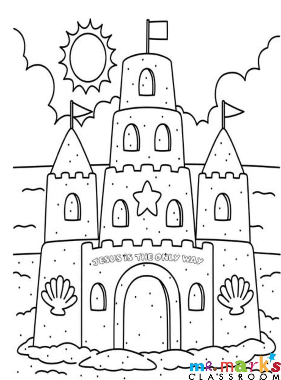 Seaside Doodle Art Bundle image 5