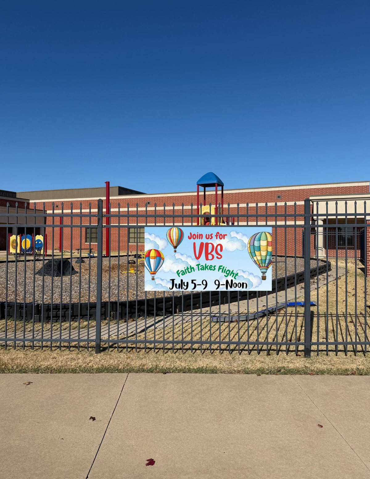 Balloons Outdoor Banner