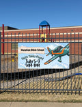 Plane Outdoor Banner