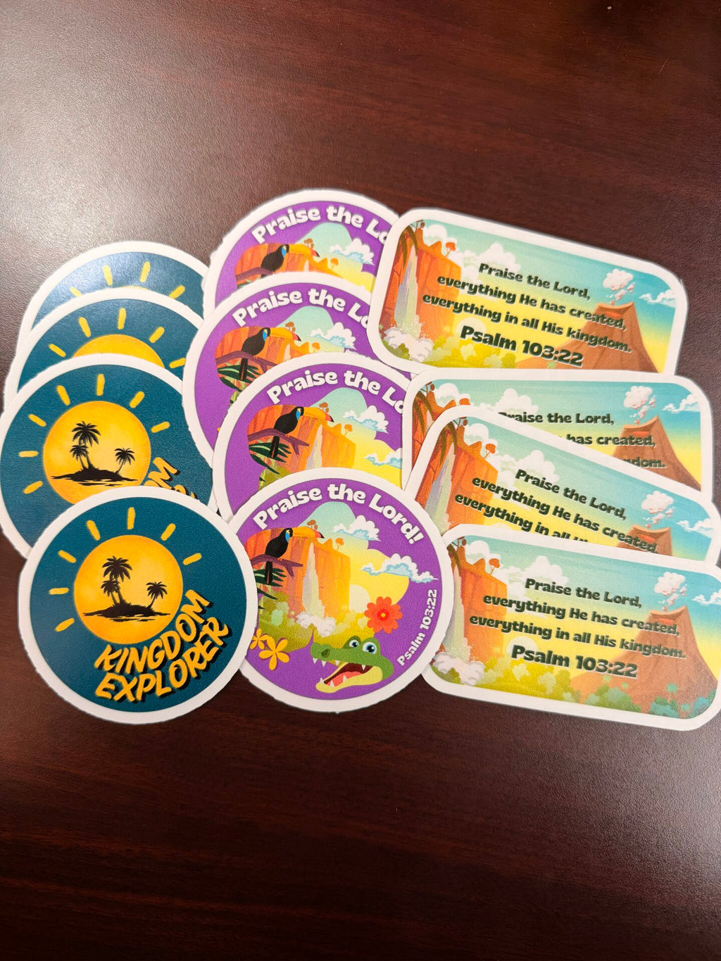 Sticker Packs: Rainforest - Multi-Pack: 4 of each Sticker (12 total) image