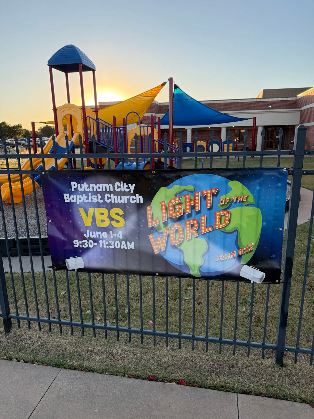 Outdoor Banner: Light of the World image 2