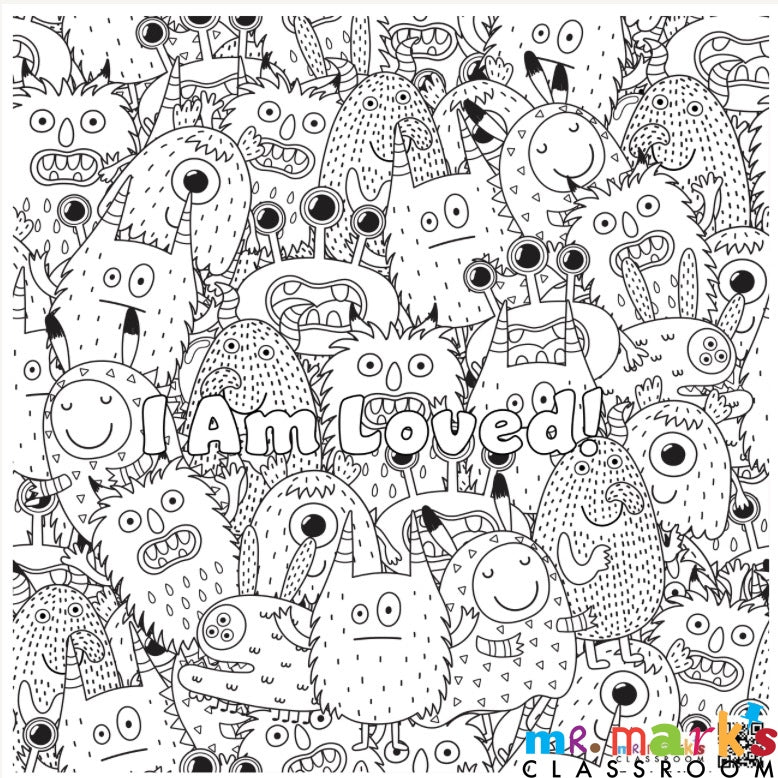 Grand Camp Doodle Art- Individuals - I am Loved image
