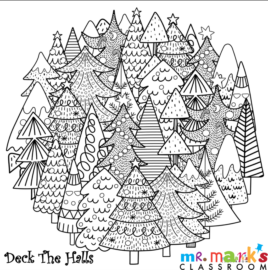 Christmas Doodle Art Bundle 1 image 2