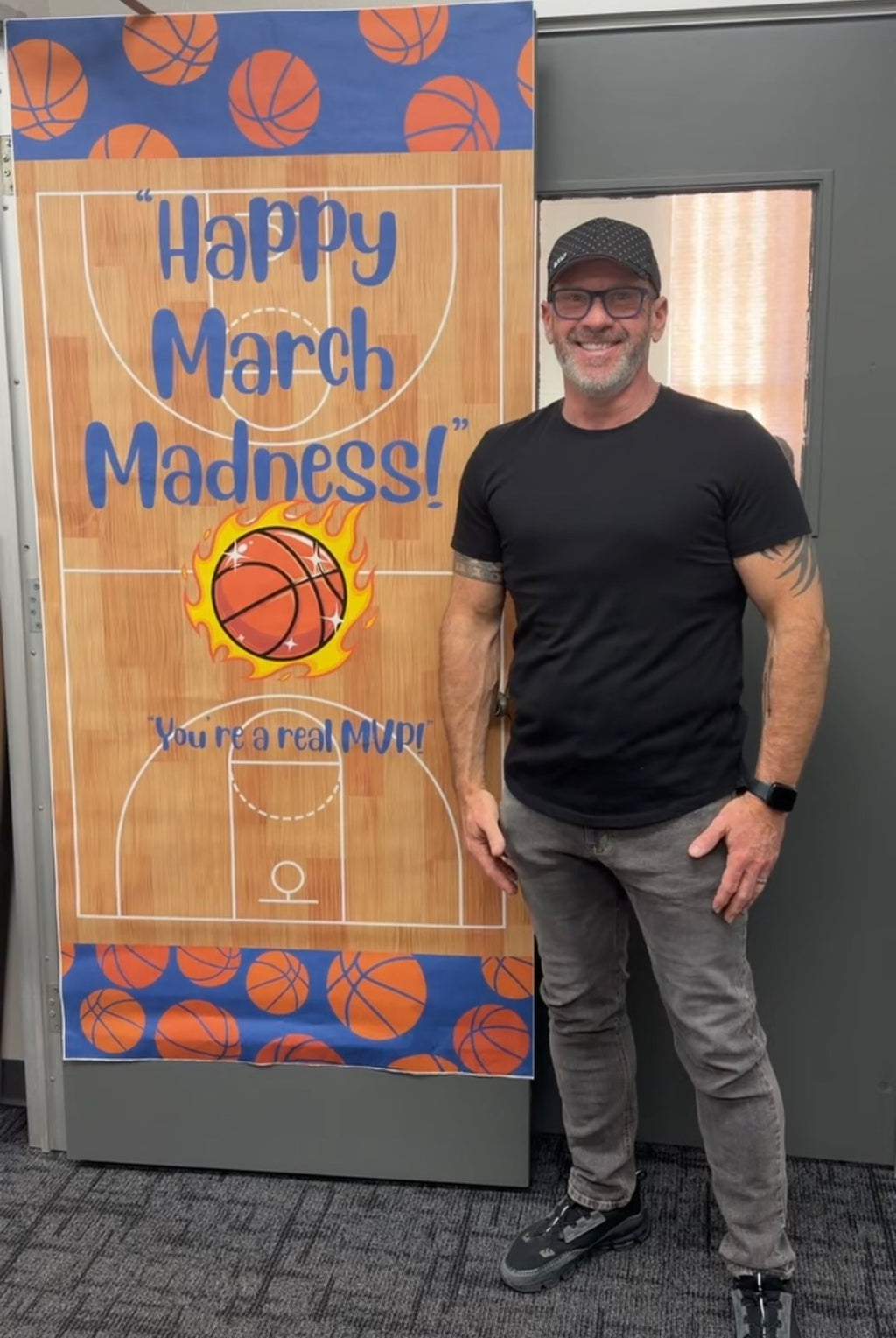 March Madness Door Poster image 1