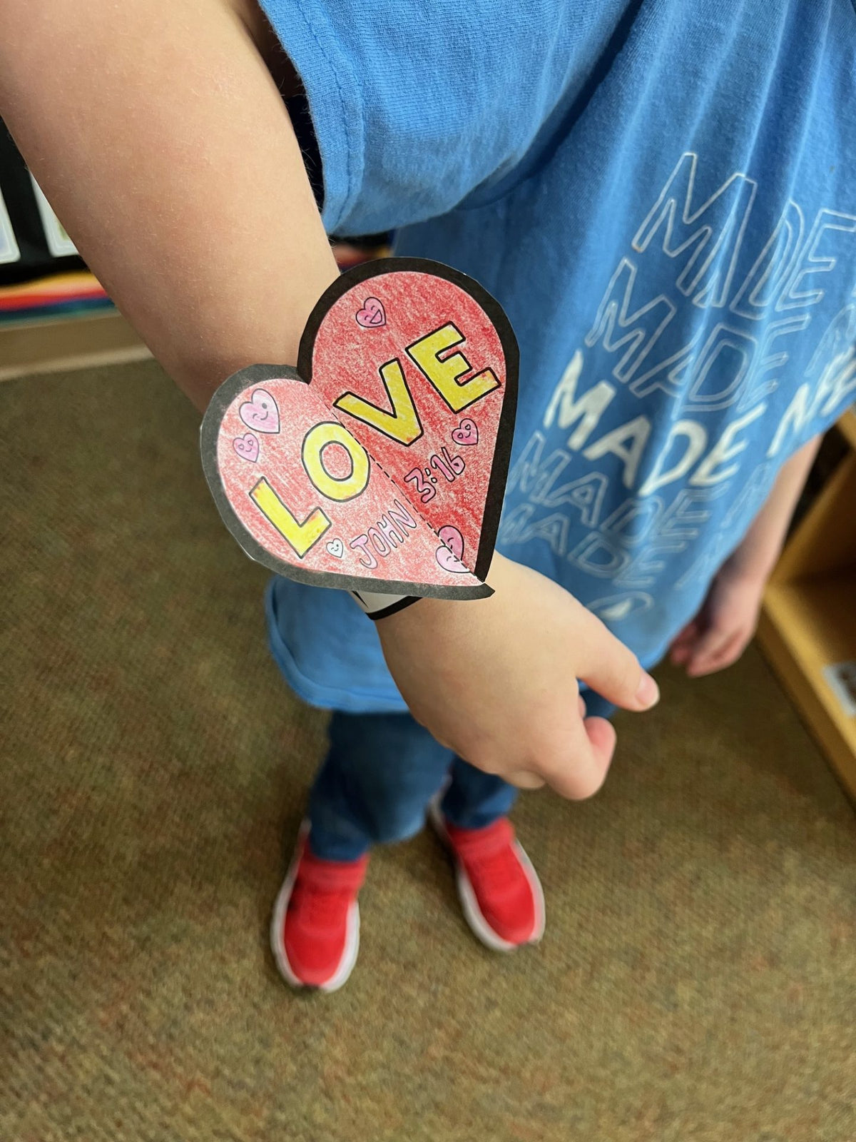 Free Download: Valentine's Bracelet Craft image 1