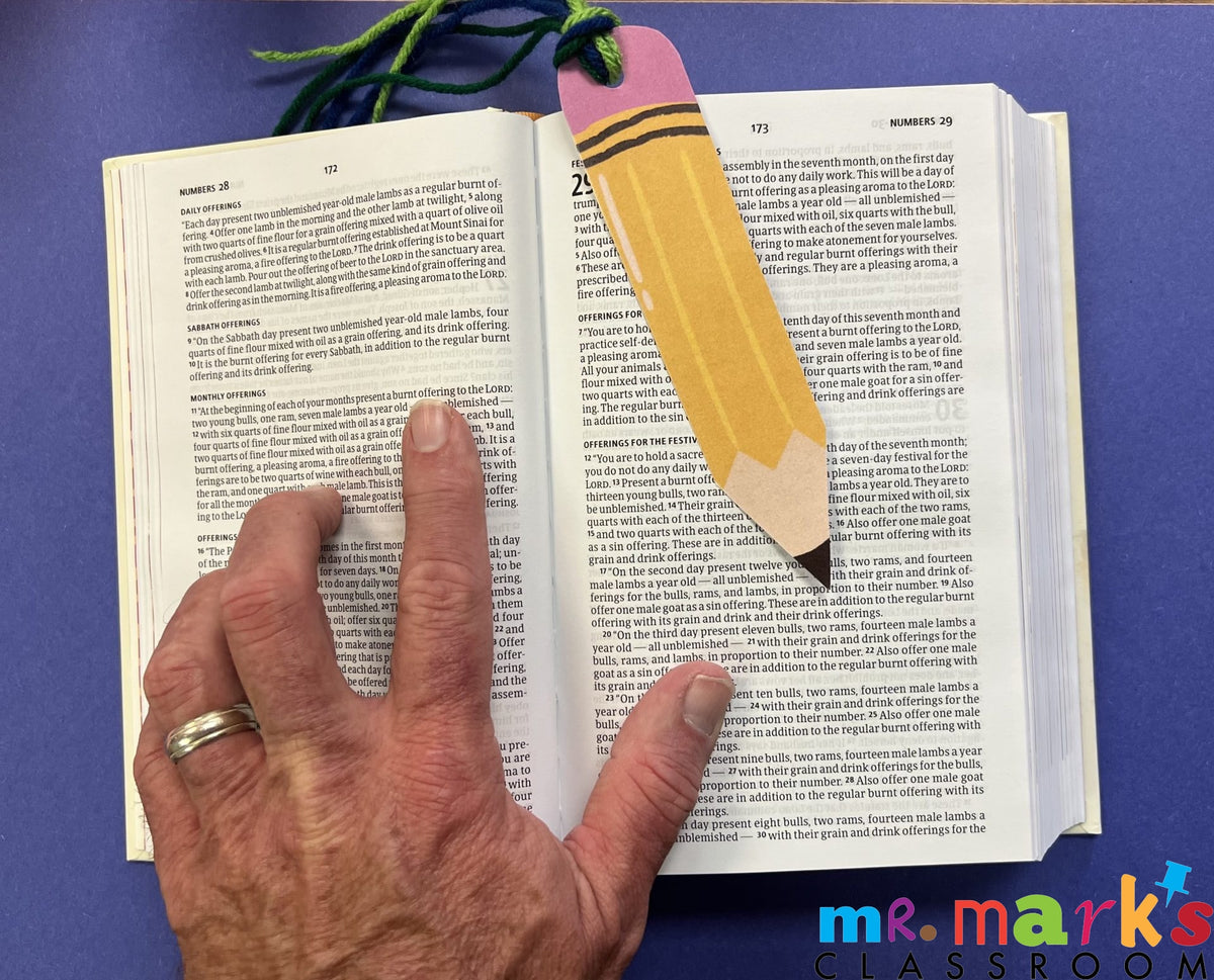 Free Download: Pencil Bookmarks image 0