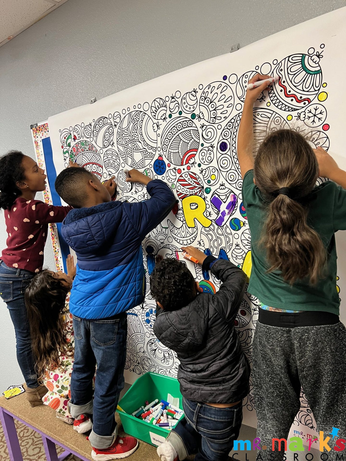 Christmas Doodle Art Posters (Individuals) image 11