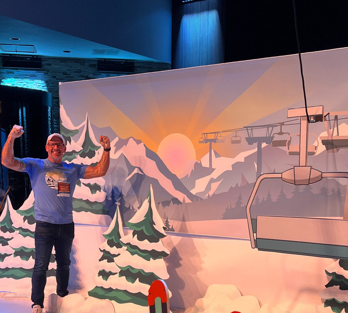 Snow Slopes Scene Setter image 0