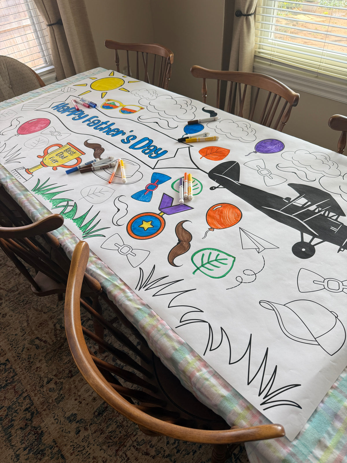 Father's Day Doodle Banner