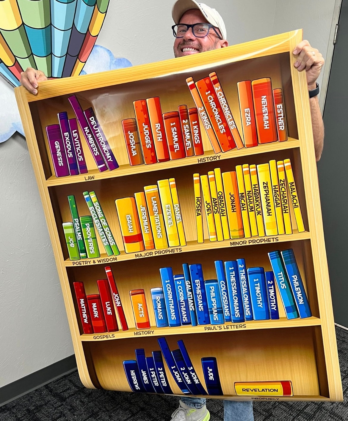 Books of the Bible Shelf