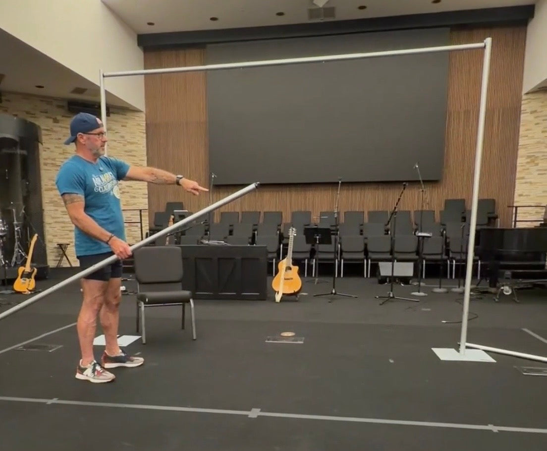 Pipe and Drape Backdrop Stand