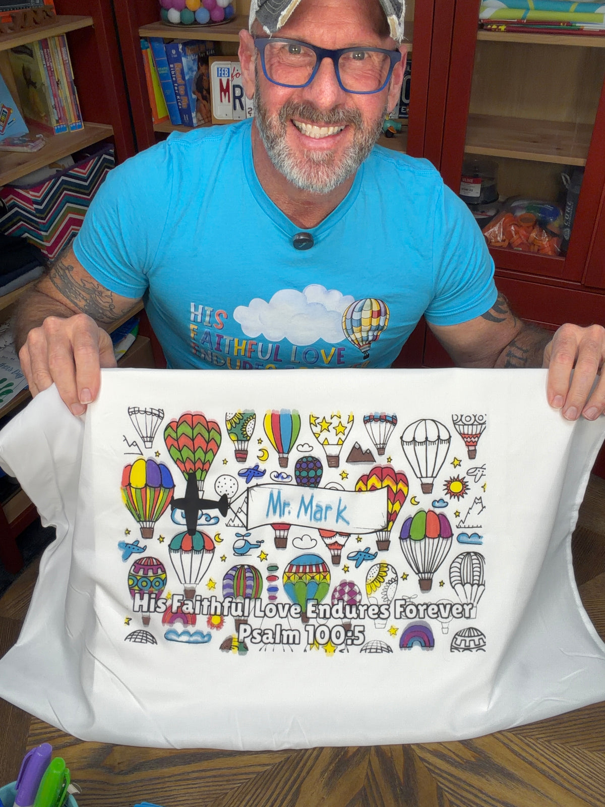 Up & Away Doodle Pillowcases (12 Pack)
