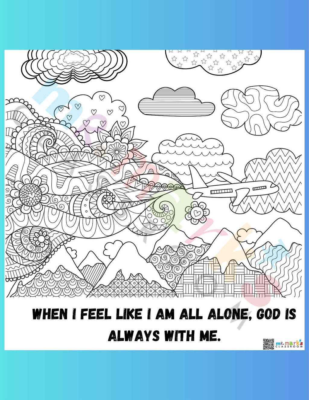 Doodle Art: Up & Away