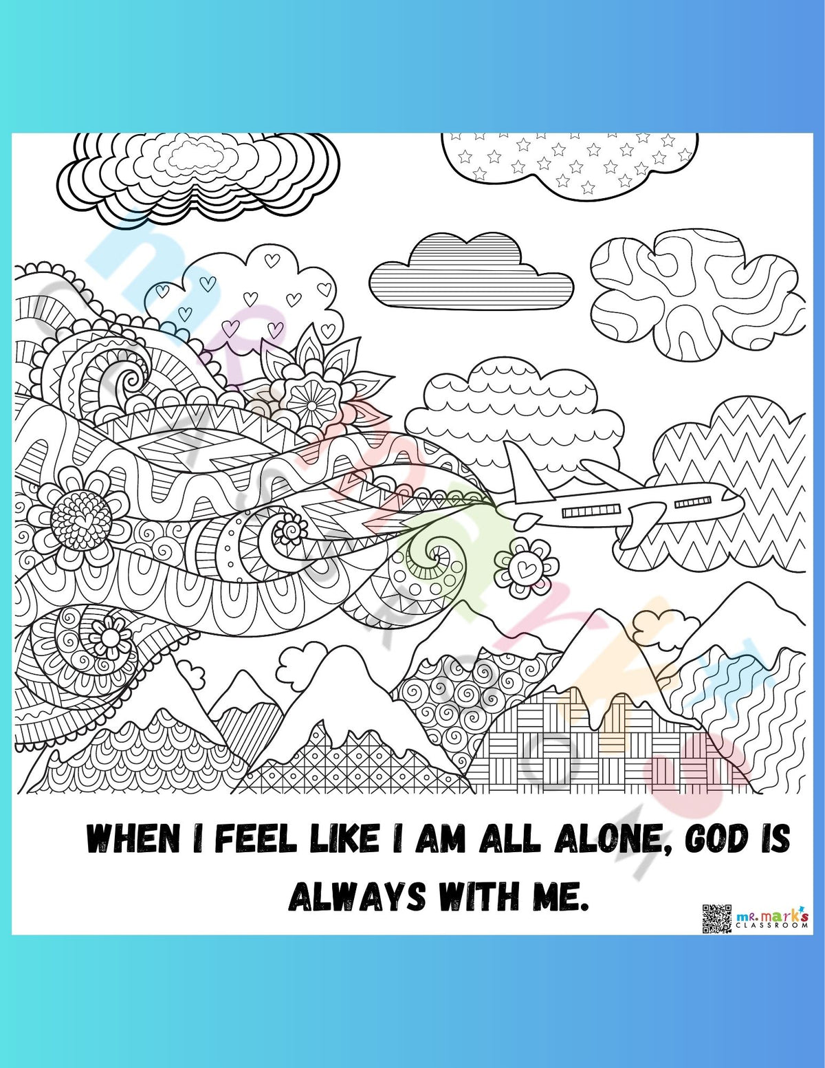 Doodle Art: Up & Away