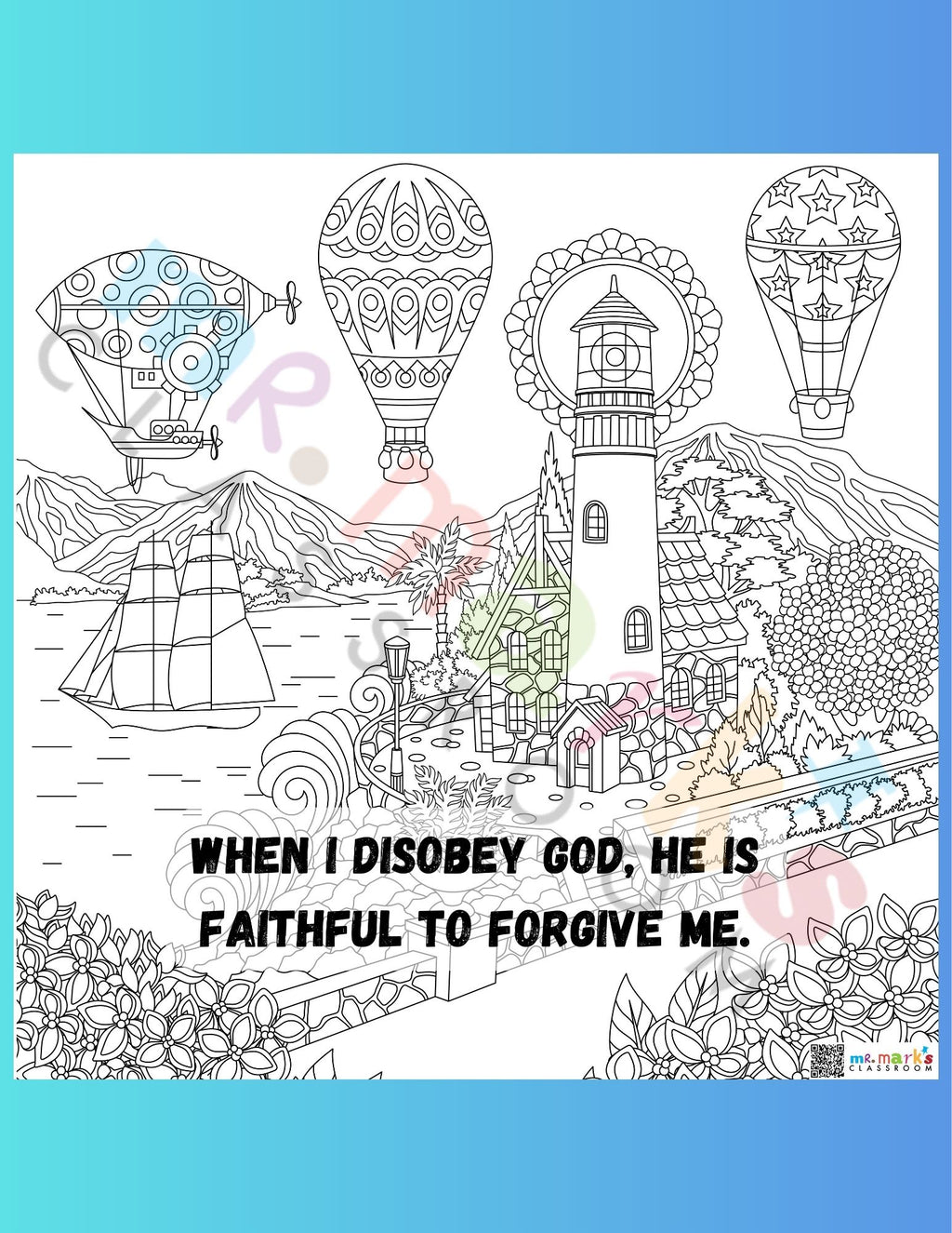 Doodle Art: Up & Away