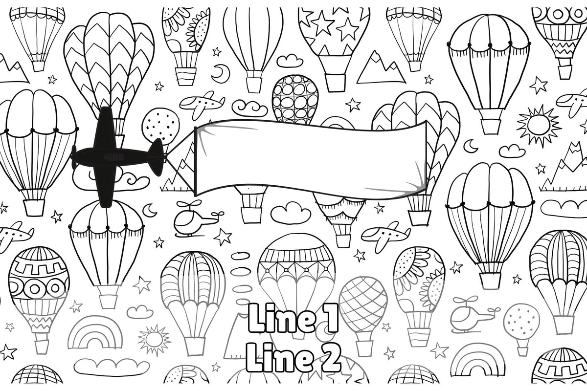 Up & Away Doodle Pillowcases (12 Pack)