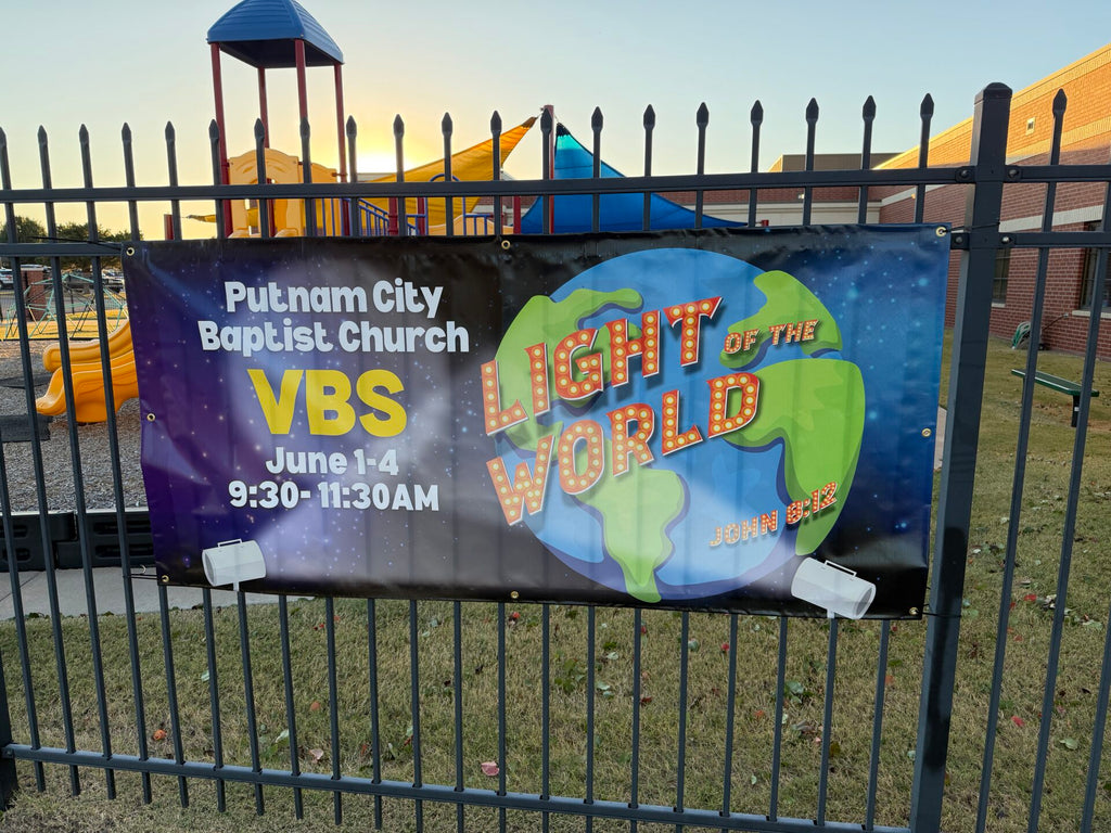 Outdoor Banner: Light of the World image 0
