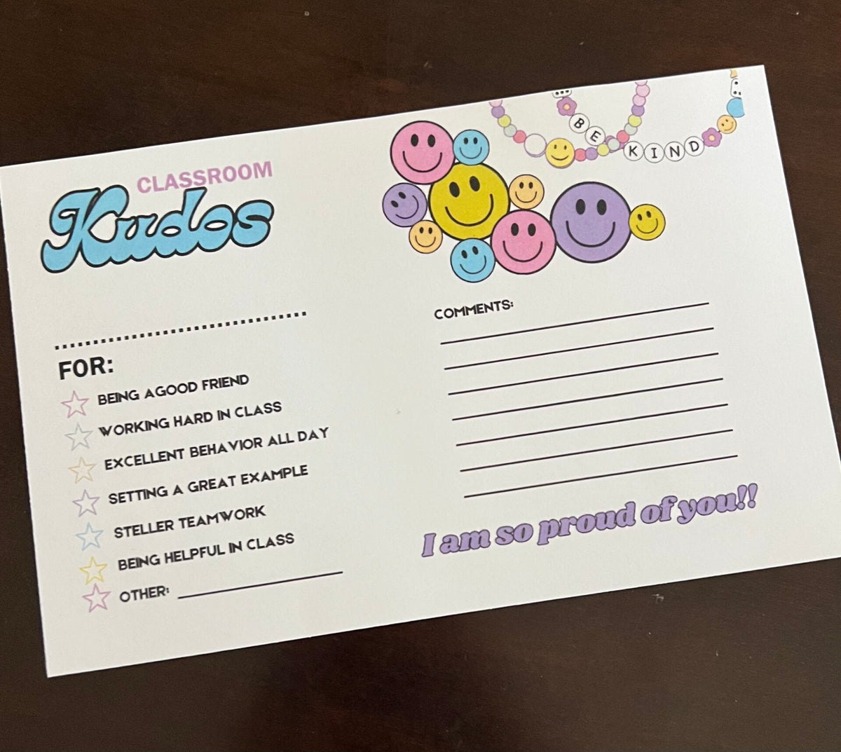 Downloadable Kudos Card image 0