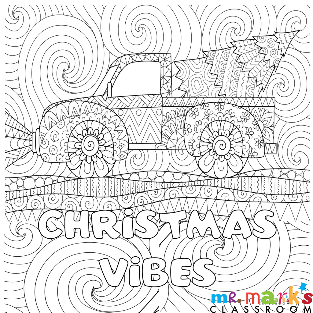 Christmas Doodle Art Posters (Individuals) image 4