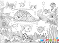 Under the Sea Doodle Art image 0