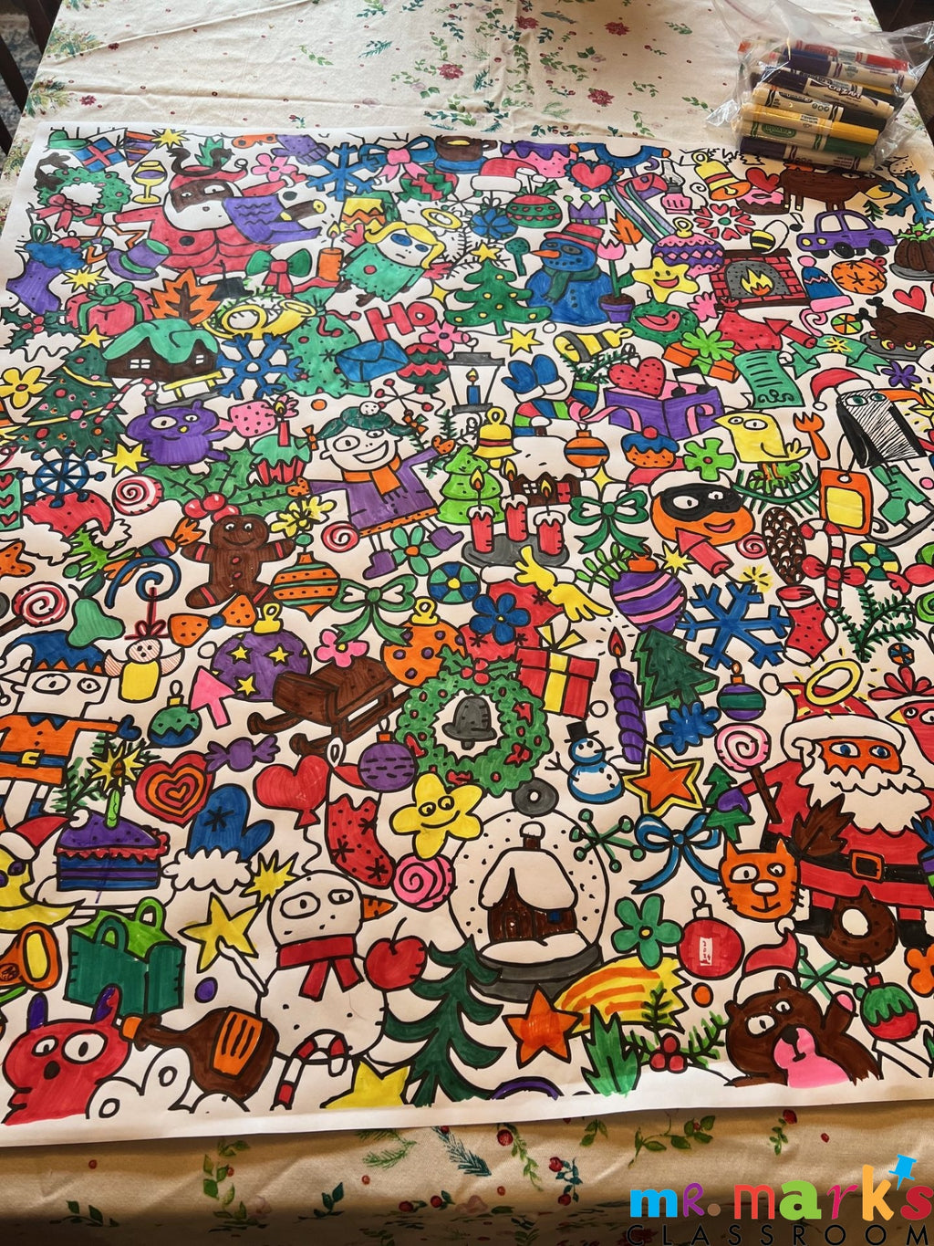 Christmas Doodle Art Bundle 1 image 6