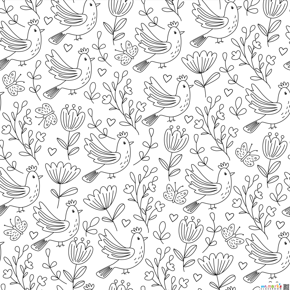 Doodle Art Individuals: Spring Designs image 3