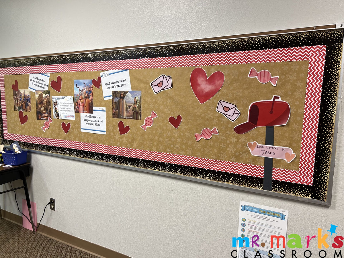 FREE Valentines Bulletin Decor Downloadable image 4