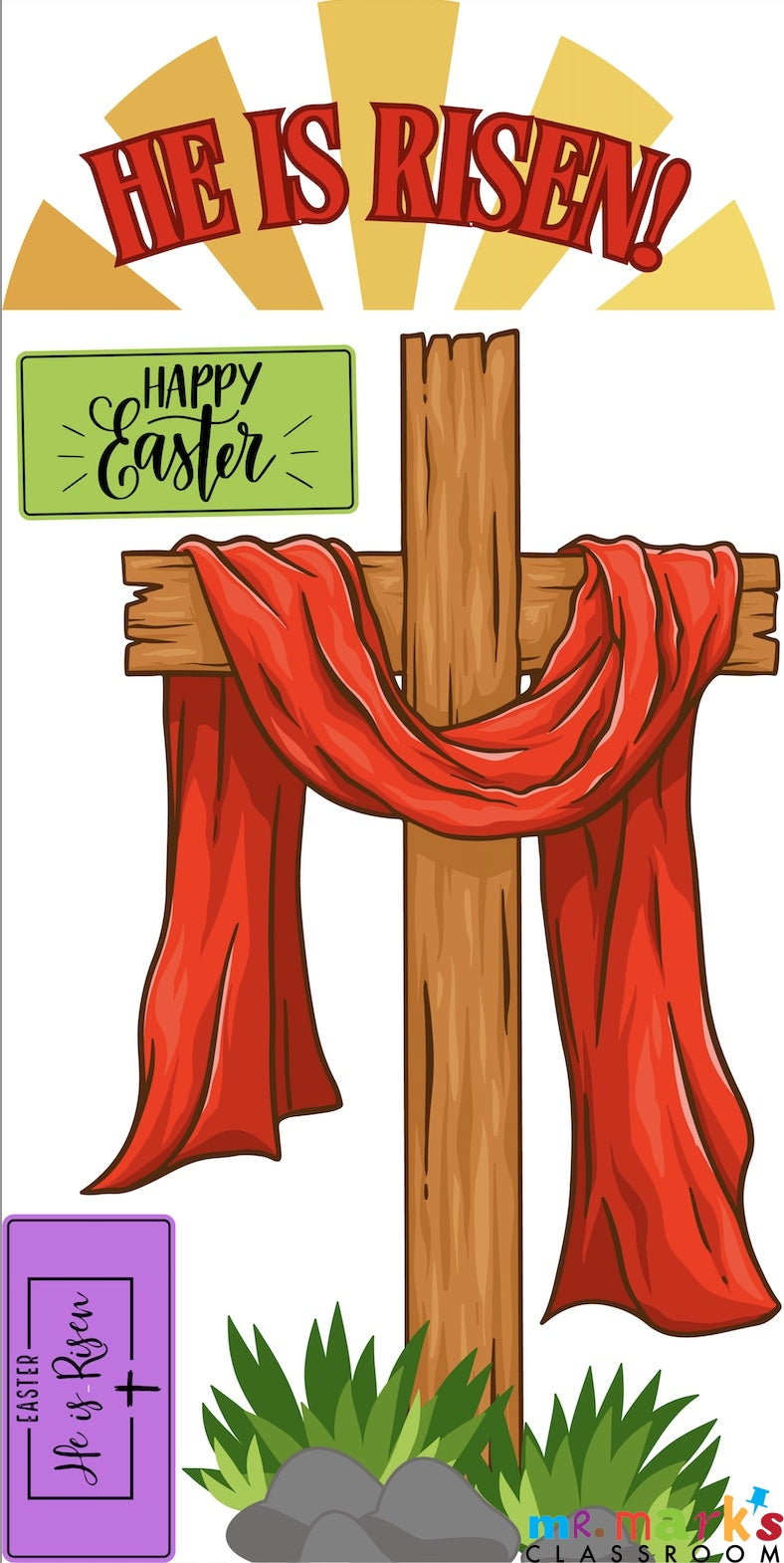 Easter Cross with Props image 5