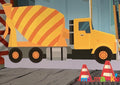 Cement Truck with Bonus Props image 0