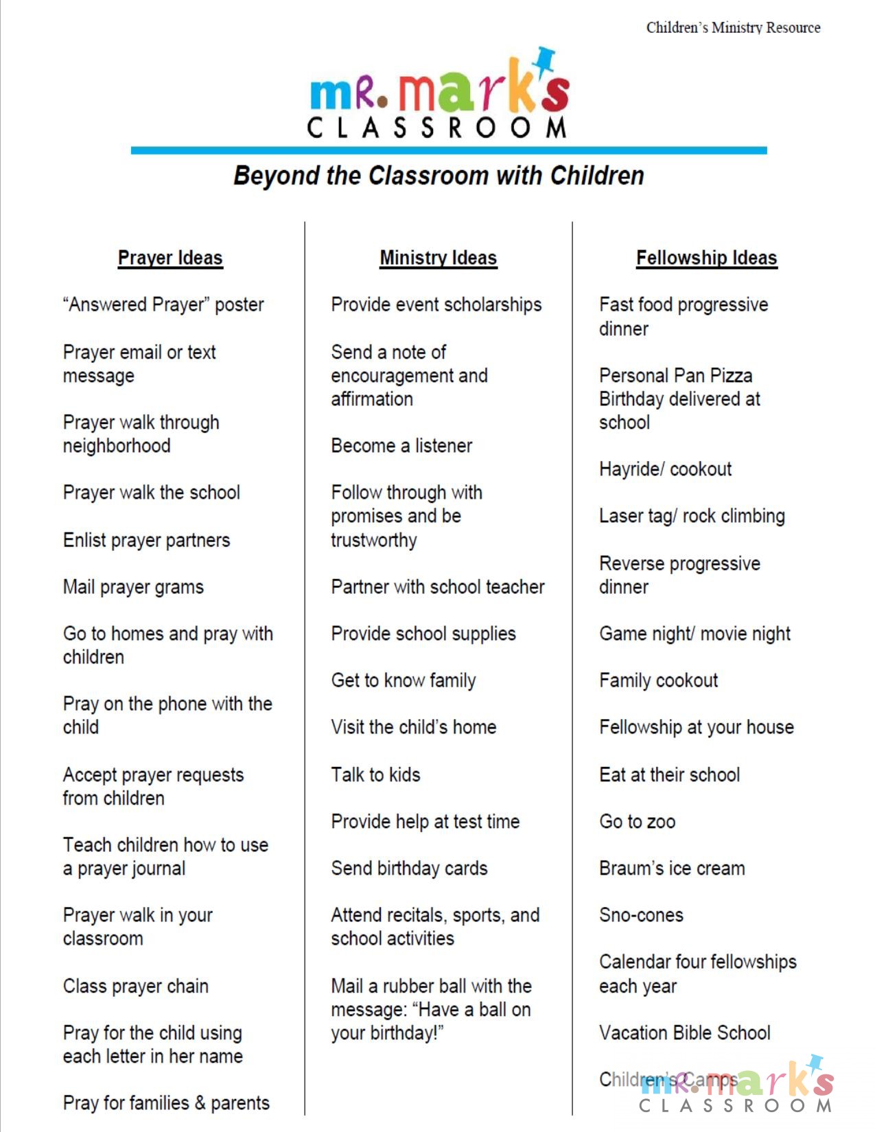Beyond the Classroom with Children