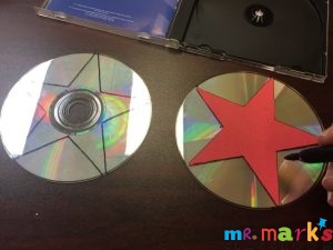 Make Stars Out of CDs!|Mr. Mark's Classroom