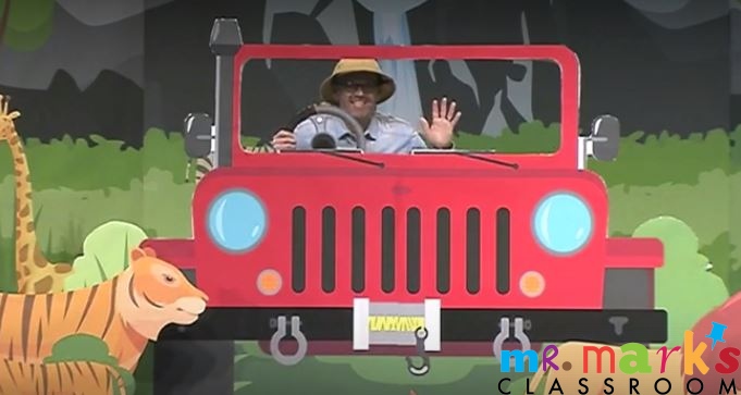 VBS Safari Jeep with Large Cats