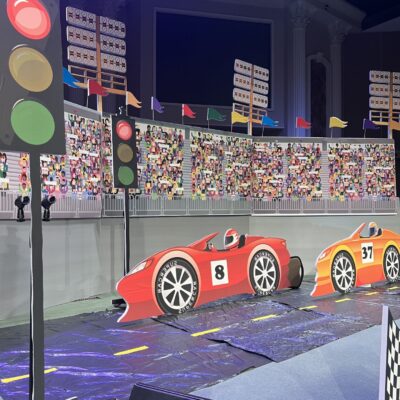 Red Race Car