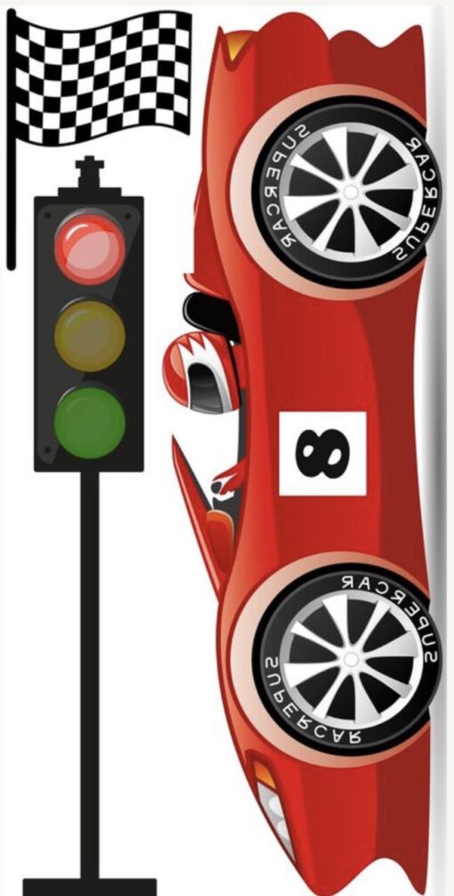 Red Race Car - Image 2