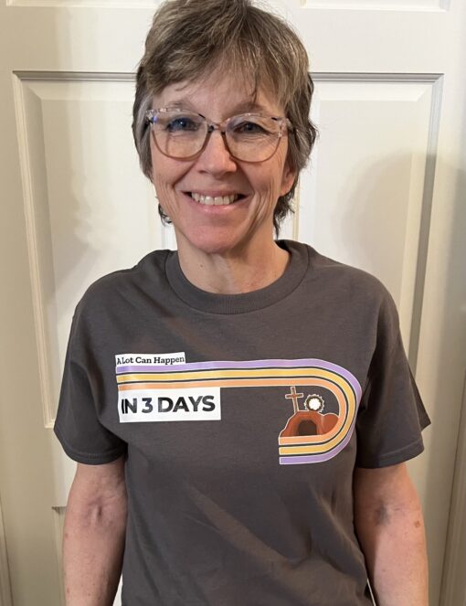 "A lot can happen in 3 days" Easter T-Shirt - Image 4
