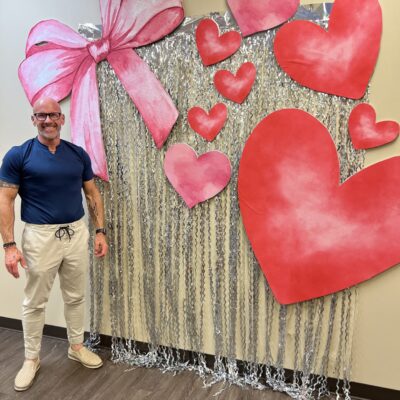 Bow and Hearts Props