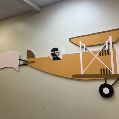 Plane and Banner
