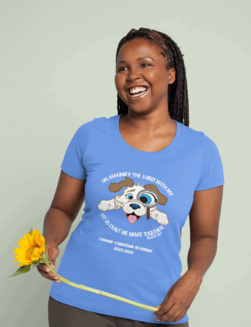 Dog Tee (Conway Christian Academy) - Image 3