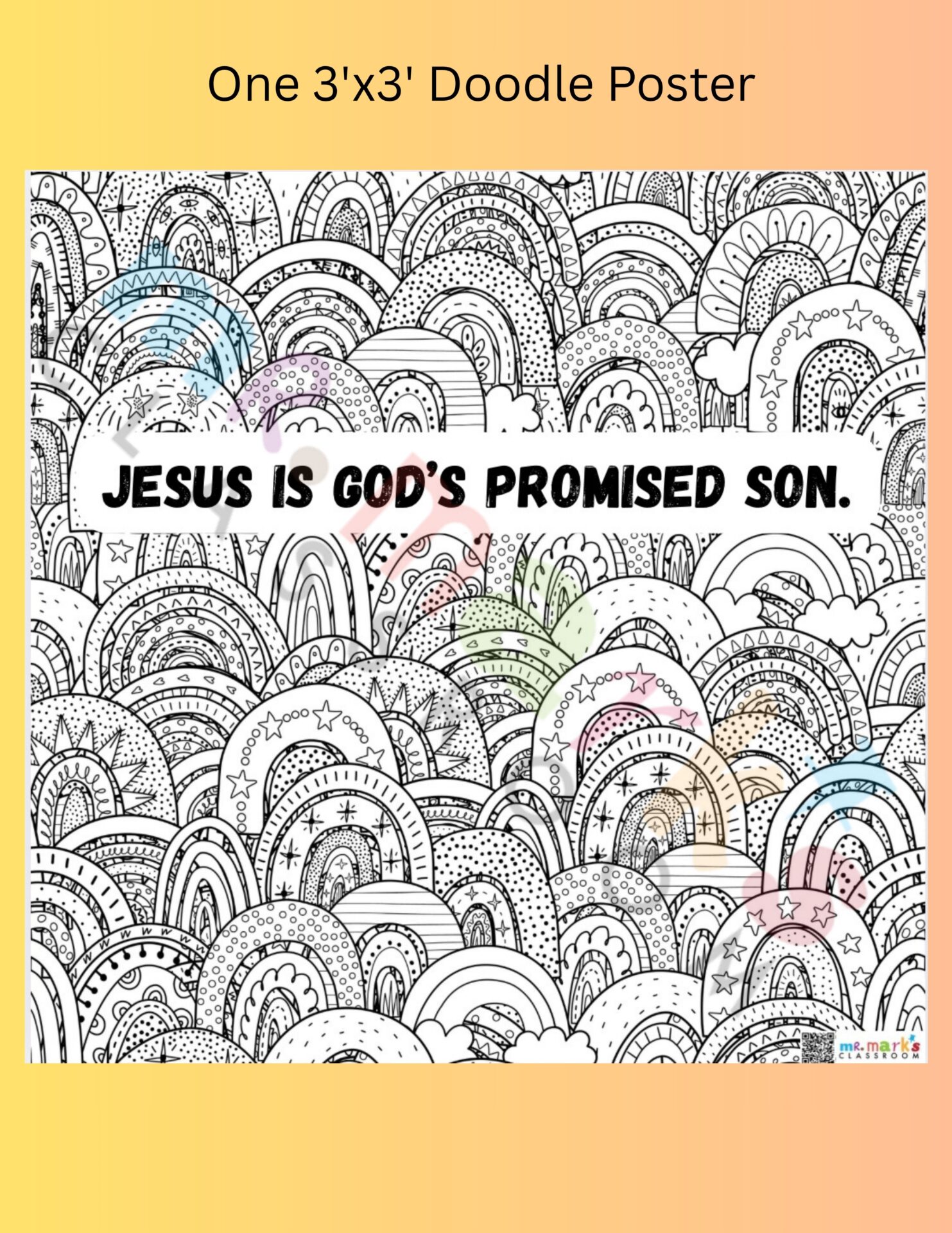 Doodle Art Individuals: Light of the World - Image 3