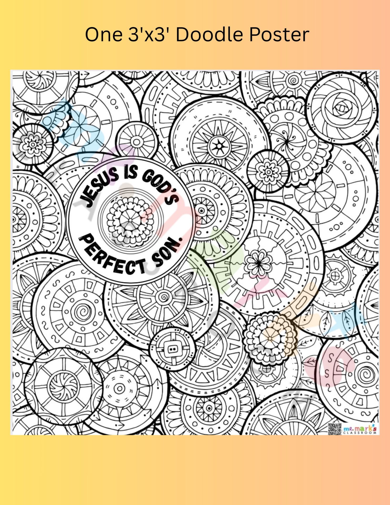 Doodle Art Individuals: Light of the World - Image 4