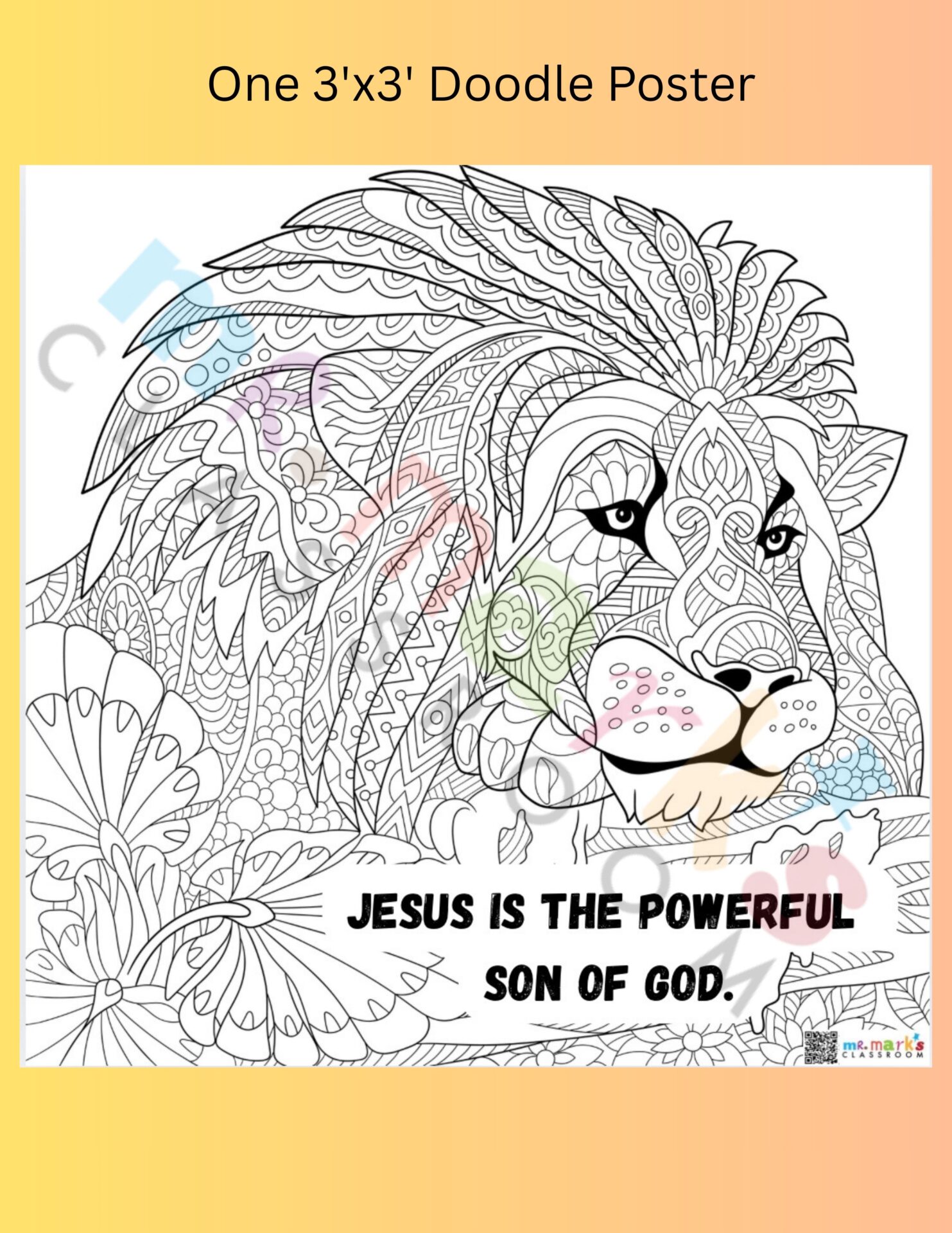 Doodle Art Individuals: Light of the World - Image 5