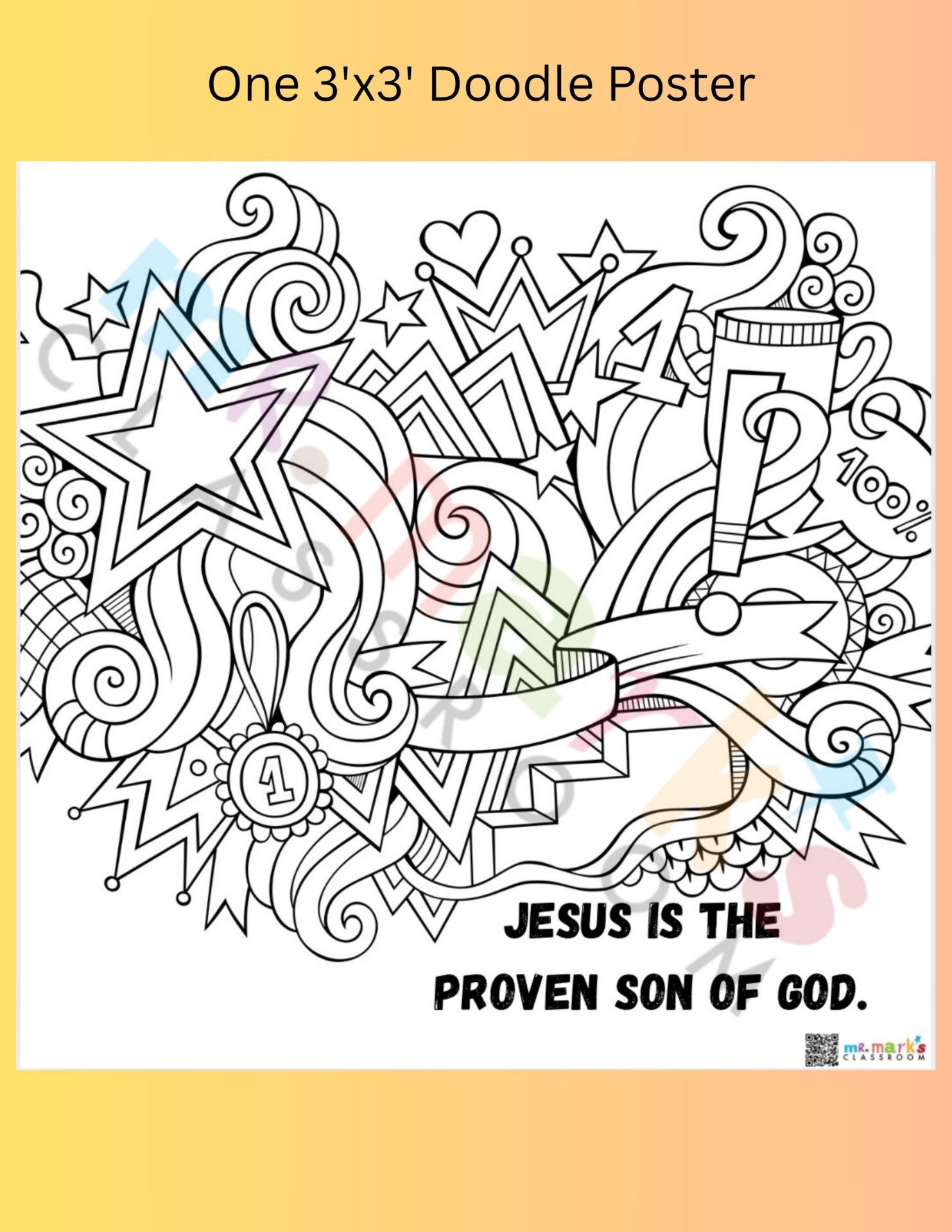 Doodle Art Individuals: Light of the World - Image 6