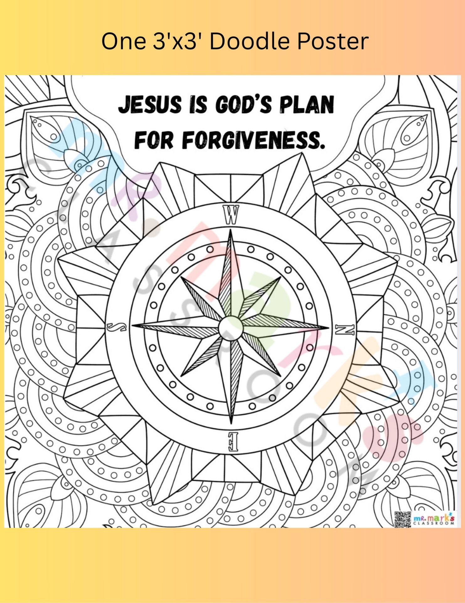 Doodle Art Individuals: Light of the World - Image 7