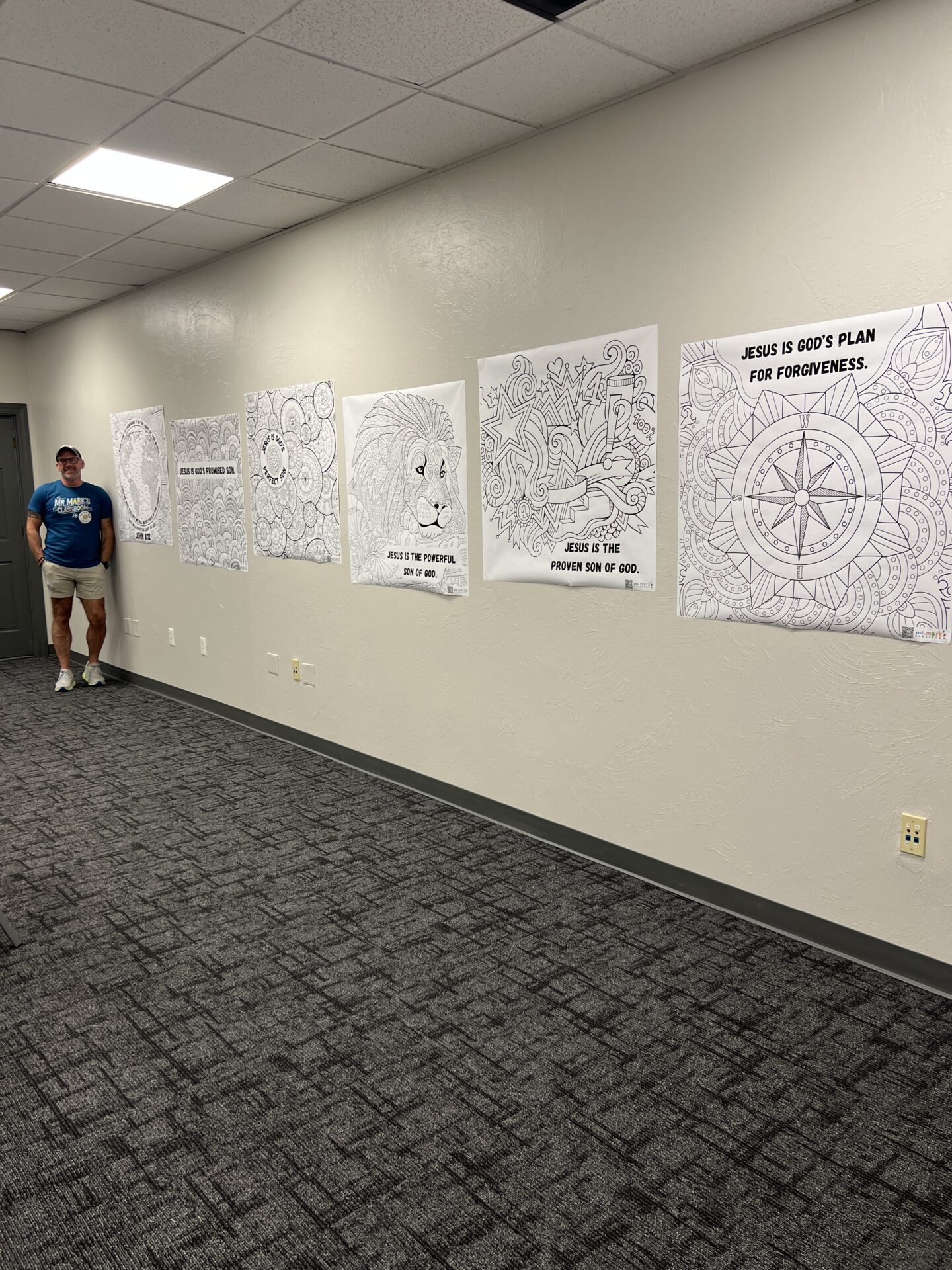 Doodle Art Individuals: Light of the World