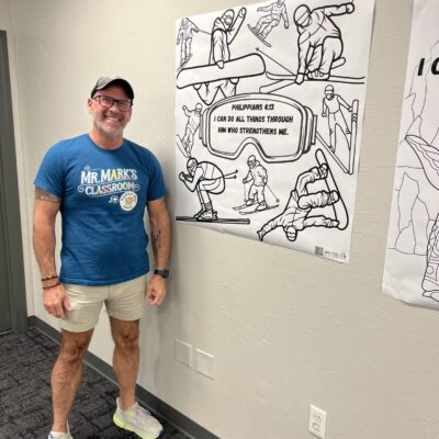 Doodle Art Individuals: Snow Slopes